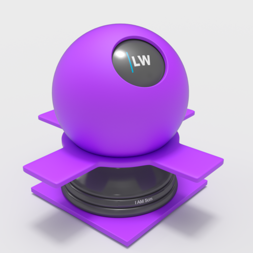 Matte Plastic Purple